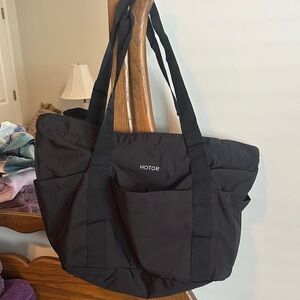Black HOTOR Tote Bag